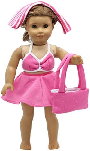 Absolutely Love This Pink Bathing Suit, Purse, Towel &amp; Matching Pink Slippers