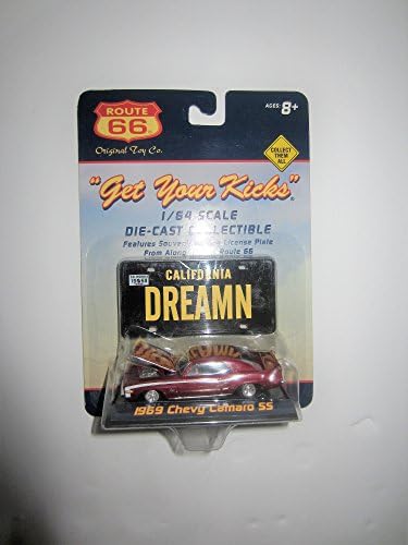 Route 66 1969 Chevy Camaro SS 1/64 Scale Die Cast