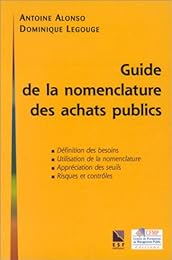 Guide de la nomenclature des achats publics