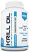 Krill Oil 1000mg with Astaxanthin 180 Caps Omega 3 6 9 - EPA DHA - 100% Purified, Mercury Free and Wild Caught - Non GMO - Gluten Free - Pure Krill Oil - Mega Dose Phospholipids (180 Capsules)