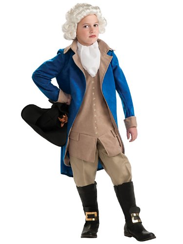 <strong>Amazon.com</strong> - Boys George Washington Halloween Costume