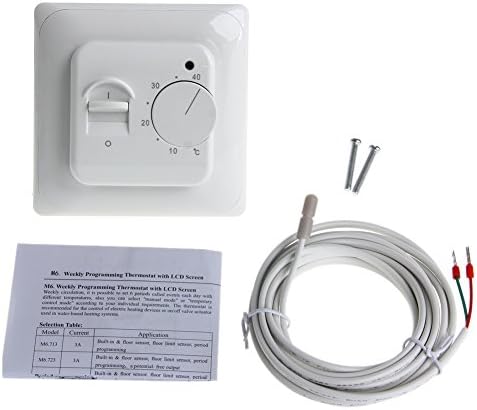 220V Digital LED Temperature Controller Thermostat Switch Probe Sens