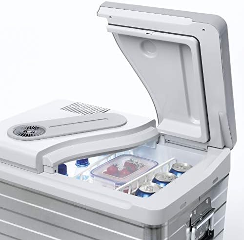 Dometic MOBICOOL Q40 ACDC Glacière Thermoélectrique, Aluminium, 39 L, 12/230 V
