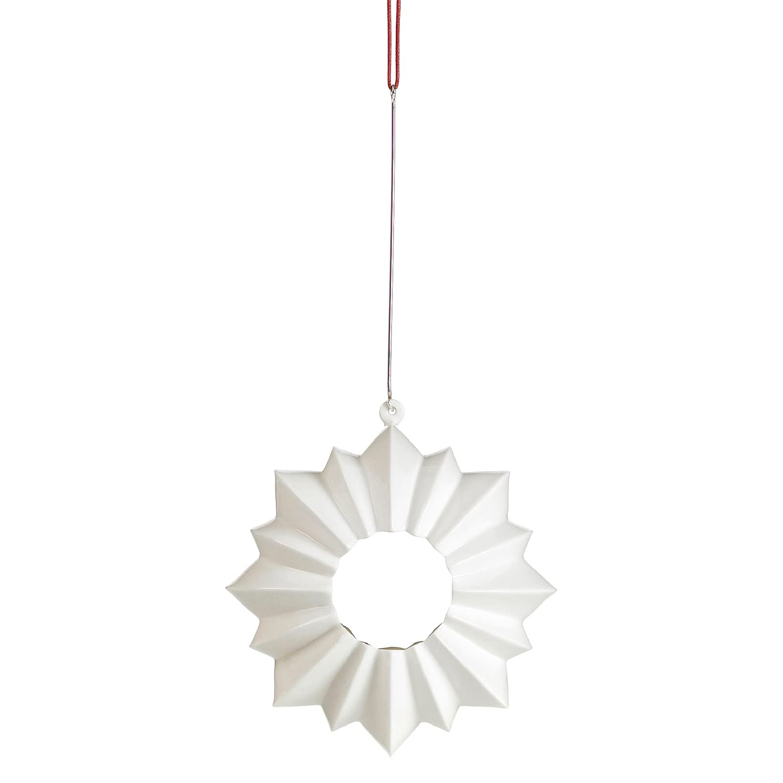 Kähler Stella Sphere Diameter 13.5 cm Scandinavian Expression Timeless Design White