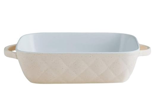 BENJUN Horno de microondas Bandeja para Hornear de cerámica Platos ...