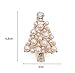 Hosaire Women's Christmas Tree Brooch Pin Rhinestones Pearl Breastpin Broochpin Wedding/Banquet/Bouquet