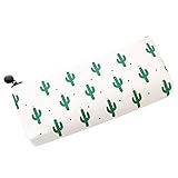 KFSO Pencil Bag,Cactus Zipper Pen Case Travel Makeup Cosmetic Toiletry Case Wash Organizer Storage (C)