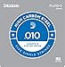 D'Addario 5-Pack Single Plain Steel 010 (PL010-5)
