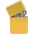 Thirsty Rhino Klik, Windproof Refillable Oil Wick Lighter with Vintage Flip Top and Aluminum Gift Case