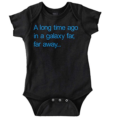 Long time Ago Galaxy Far Away Star Wars Cute Edgy Romper Bodysuit