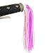 Kids Scooter & Bike Handlebar Streamers with Beads/Trike Handgrip Colorful Ribbons/Bicycle Grips Sparkle Tassel Ribbon /Baby Carrier Accessories (Pink)thumb 3