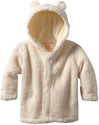 Magnificent Baby Baby Girls' Magnetic Smart Little Bear Fleece Hooded Jacket