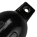 MSC Vinyl Ribbed Boat Fenders Bumpers (Black, 6.5