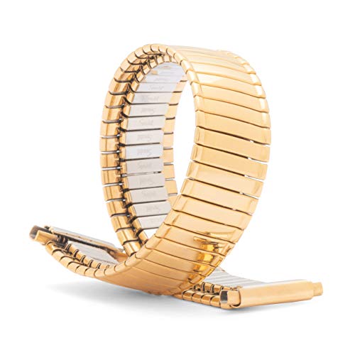 Speidel Ladies TwistOFlex Expansion Replacement Watch Band Gold Tone
