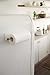 Yamazaki Home KT-PW I WH Kitchen Paper Holder, 約 幅28×奥行7×高さ6cm, wht