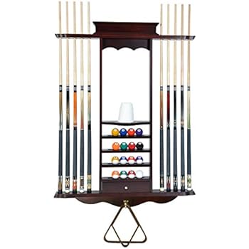 Amazon Com Mandycng Complete Set Wooden Cue Rack 10 Cues