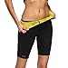SlimHot® Hot Slimming Pants Bermuda Shorts, Anti-Cellulite Body Shape Wear for Weight Loss, L Black