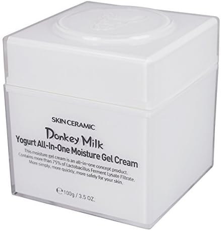 SKIN CERAMIC All-In-One Facial Treatment Essence (Donkey Milk Yogurt All-In-One Moisture Gel Cream)
