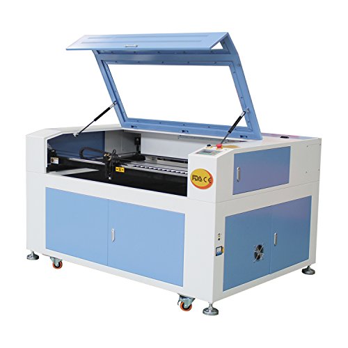 DIHORSE Laser Engraving and Cutting Machine CO2 Laser Engraver 1300mmx900mm Laser Cutter with USB Port (Blue and White) (150W)