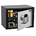 Honeywell 5112DOJ Approved Steel Security Safe with Hotel-Style Digital Lock, 0.49-Cubic Feet, Black/Chrome