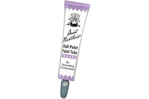 Aunt Martha's Ballpoint Paint Tubes 1 Ounce-Lilac