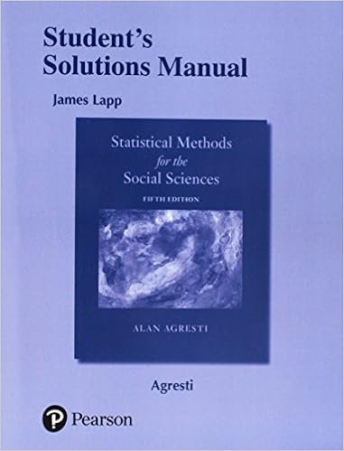 Amazon Com Student S Solutions Manual For Statistical Methods For