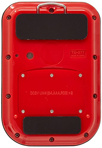 Tanita waterproof loud timer TD-377 Red (japan import)