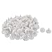 uxcell 18mm Dia Nylon Head Furniture Chair Table Feet Glide Protector Nail White 100pcs