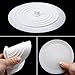 Mudder Silicone Tub Stopper Drain Plug for Kitchens, Bathrooms and Laundries 6 Inches (White)