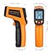 Proster Infrared Kitchen Thermometer Gun Digital Laser Thermometer Non-Contact Cooking IR Temperature Thermometer Gun Instant-read Range -58℉~752℉ / -50℃ ~ 400℃ for Kitchen Cooking