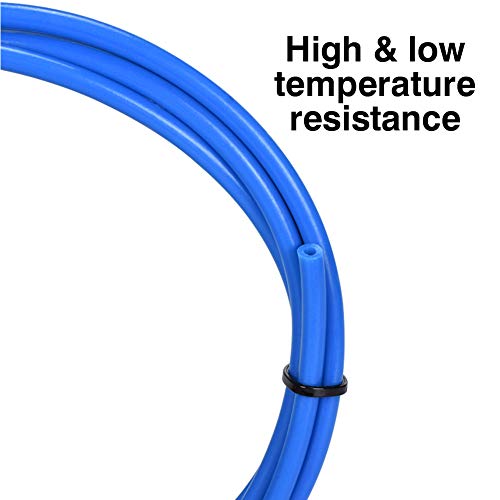 Aokin Bowden PTFE Tubing, Premium PTFE Tube for 1.75mm Filament PLA ABS 3D Printer, Blue Teflon Tubes, 1 Meter