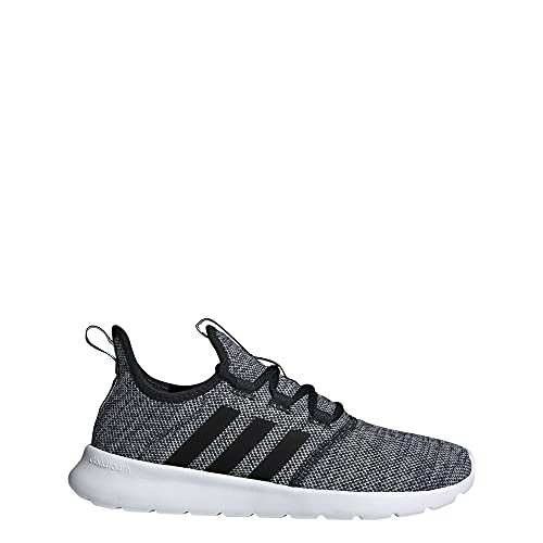 adidas Women's Cloudfoam Pure 2.0 Running Shoes, Black/Black/White, 5 Pricepulse