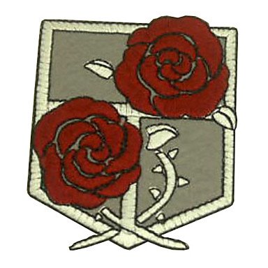 QINF Shingeki No Kyojin Attack on Titan Stationed Corps Logo 3" Cosplay Embroidered Patch