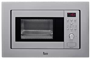 Teka ME 20 FI - Microondas incorporable con grill, 800 W, 20 l, color plateado