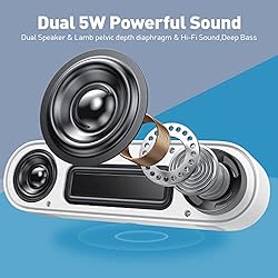 ABRRU Dual 5W Single USB Computer Speakers, PC