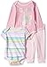PUMA Baby Girls' Three Piece Creeper Bodysuit Set