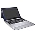 Asus Transformer Pro T304UA Case,Mama Mouth 2-in-1 Romovable Portfolio PU Leather Folio Stand Cover For 12.6