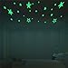 Marsway Creative Stars Night Glow Sticker Night Luminous Glow in The Dark Kids Room Wall Decal Stickers