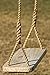 Wood Tree Swing - Great Outdoor or Indoor Premier Wooden Tree Swing for Adults or Children - Ready to Hang Wooden Swing Set