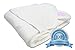 Premium Organic Baby Hooded Towel, 100% NaturaSoft Bamboo (SOFTER Than Cotton), Hypoallergenic Bath Towels With Hood For Newborn Babies & Girls (White & Pink)