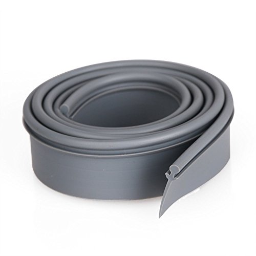 SUNNY SHOWER JT Vinyl Framed Glass Shower Door Drip Sweep Seal Wipe, 36