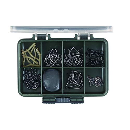 Fox F Box 8 Compartment System, Tacklebox für Karpfenzubehör, Angelbox für Kleinteile, Angelkasten für Zubehör