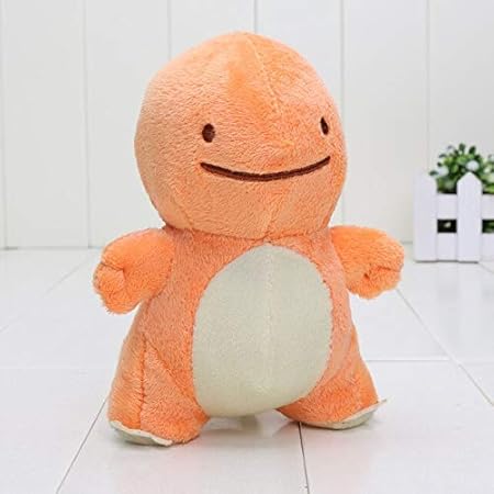 Amazon 12 15cm ポケット人形 ぬいぐるみ ヒトカゲ ゼニガメ フシギダネ メタモン ぬいぐるみ おもちゃ ティーンの必需品 面白いギフト お気に入りの映画 スーパーヒーロー パーティーデコレーション ブラック ぬいぐるみ おもちゃ