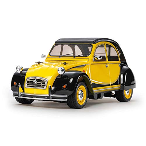 TAMIYA 58655 - 1:10 RC Citroen 2CV Charleston M-05, ferngesteuertes Auto / Fahrzeug, Modellbau, Bausatz, Hobby…