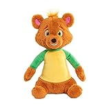 Disney Junior Goldie and Bear Talking Bear Plush Brown Press To hear Him Sing Iconic 