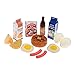 Kangaroo Deluxe Pretend Food, 120 Piece Set