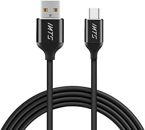 INTS Type C Cable Hi-Speed USB Type C to Type A Cable Fast Charging Data Sync Braided Cable for MacBook Samsung S8 S8+Nexus LG (Black 3.93ft)