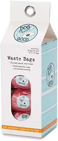 DogIsGood 8-Pack Dogism Waste Bag for Canine and Cats