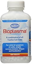 Hyland's Bioplasma Tablets, Natural Homeopathic Combination of Cell Salts Vital to Cellular Function, 1000 Count