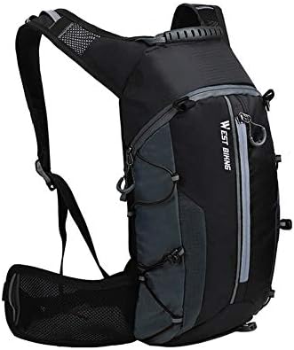 自転車リュックサック メンズ 防水 10l ランニングバッグ スポーツ用 ハイドレーションパック 軽量 ジョギング マラソン 登山 ハイキング